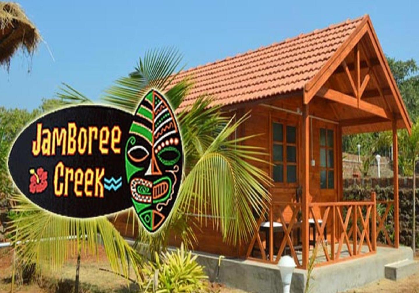 Jamboree Creek Yoga Mandrem Bagian luar foto