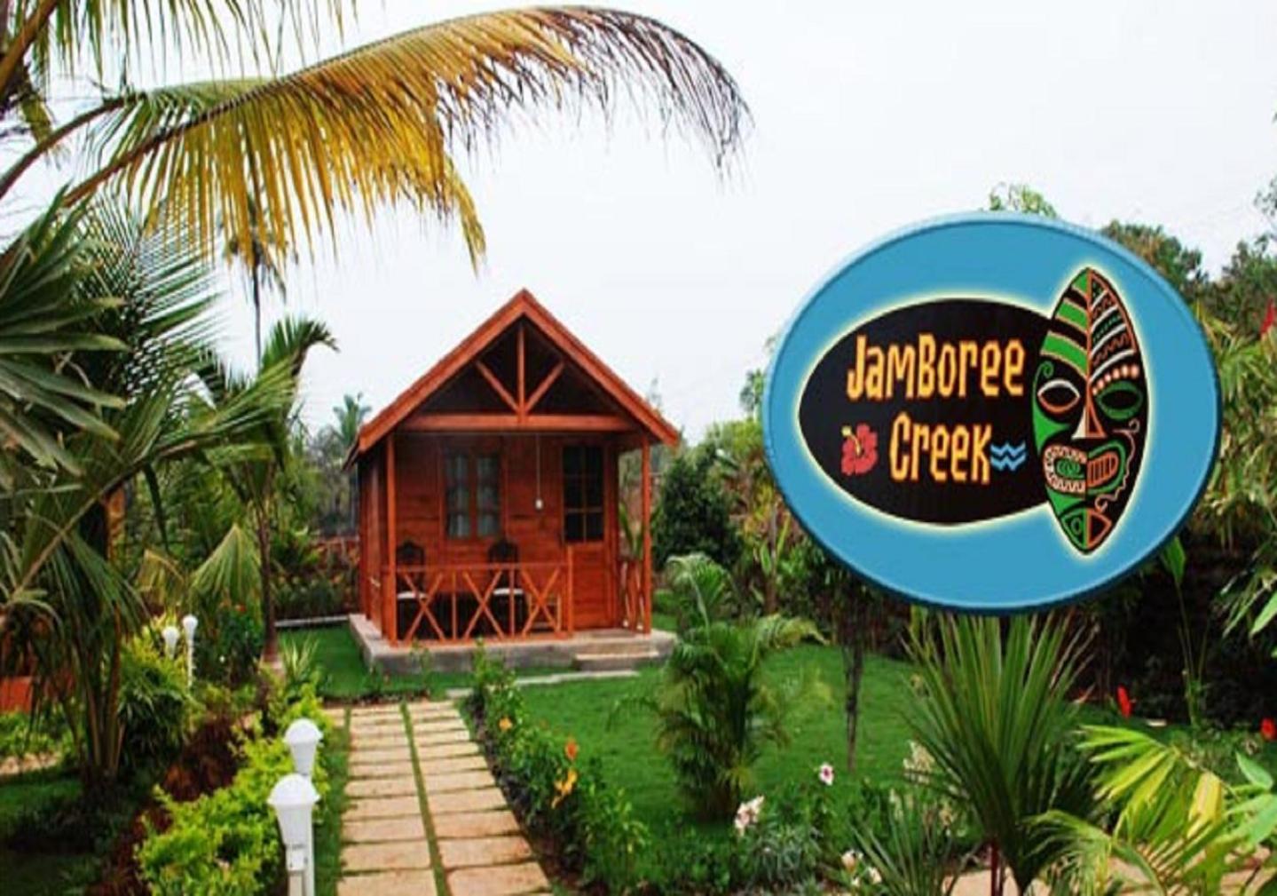 Jamboree Creek Yoga Mandrem Bagian luar foto