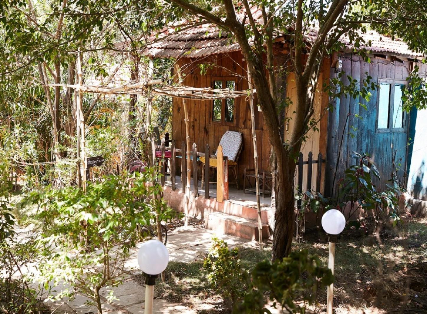 Jamboree Creek Yoga Mandrem Bagian luar foto